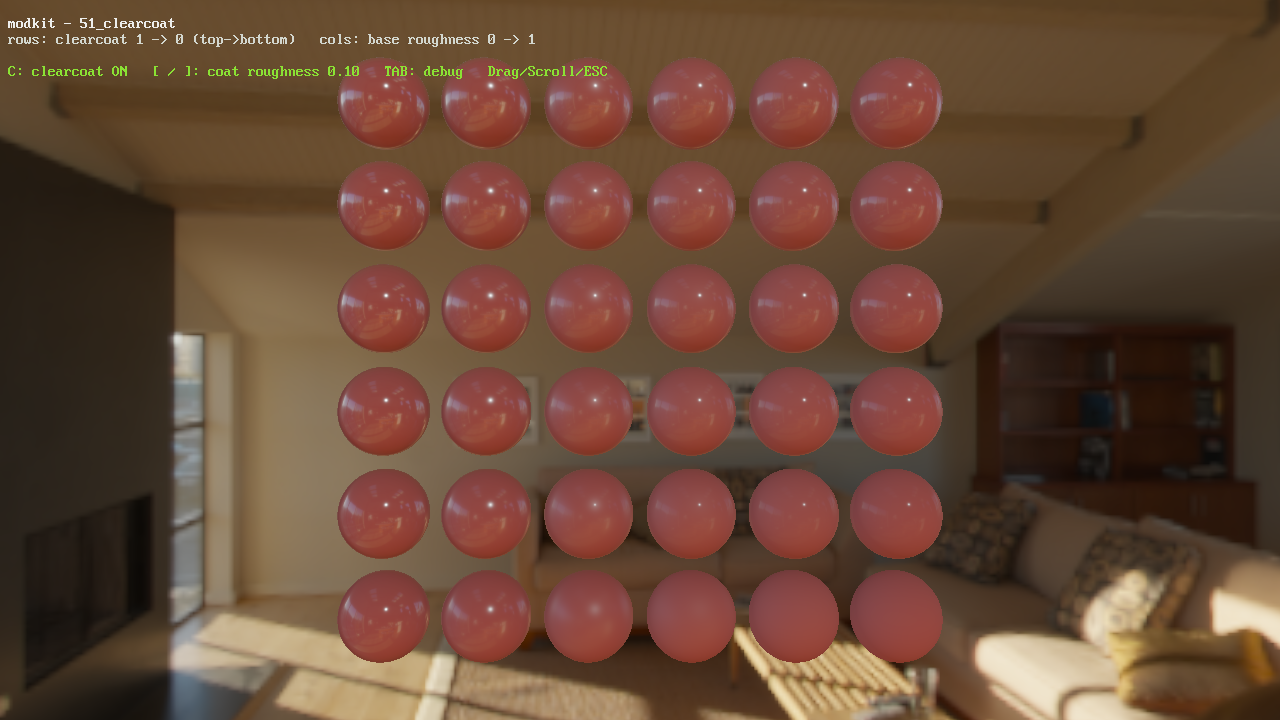 Example 51 - Clearcoat (mk_pbr_desc.clearcoat).
